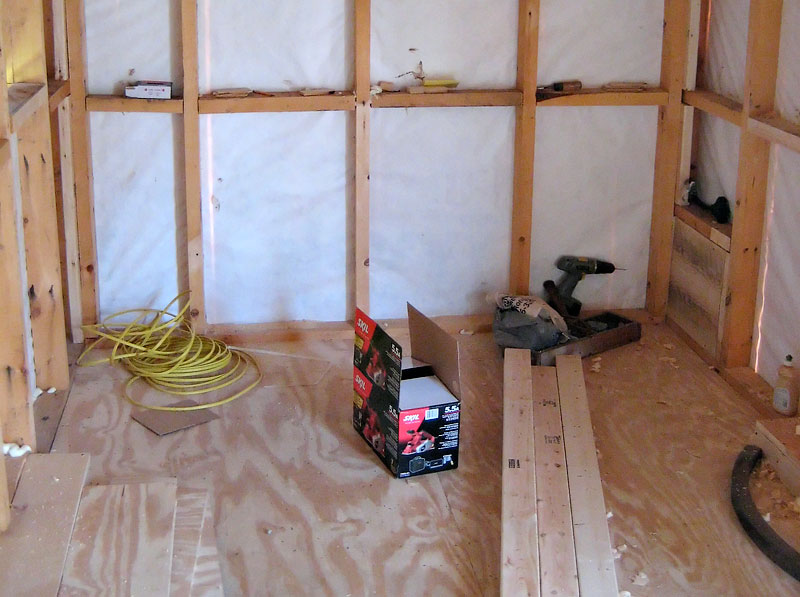 Interior with tools