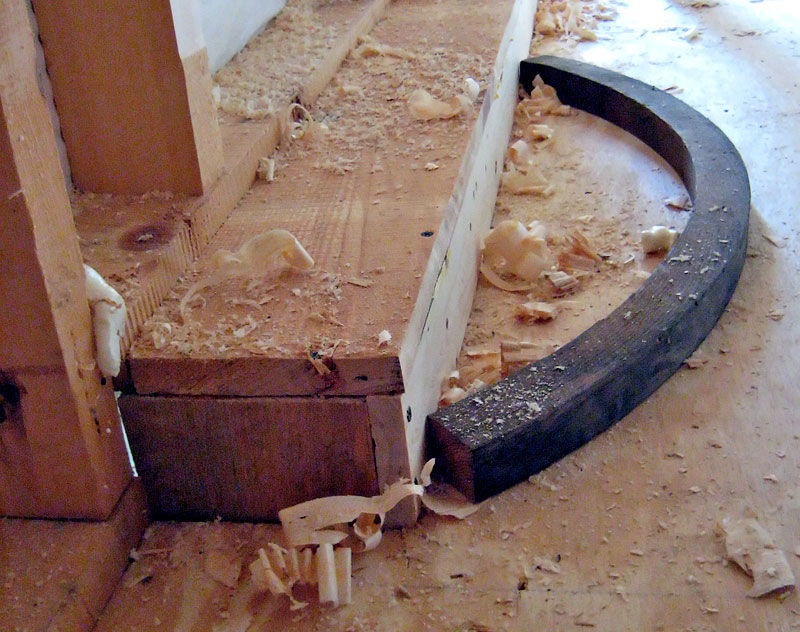 Rebuilt wheel-well