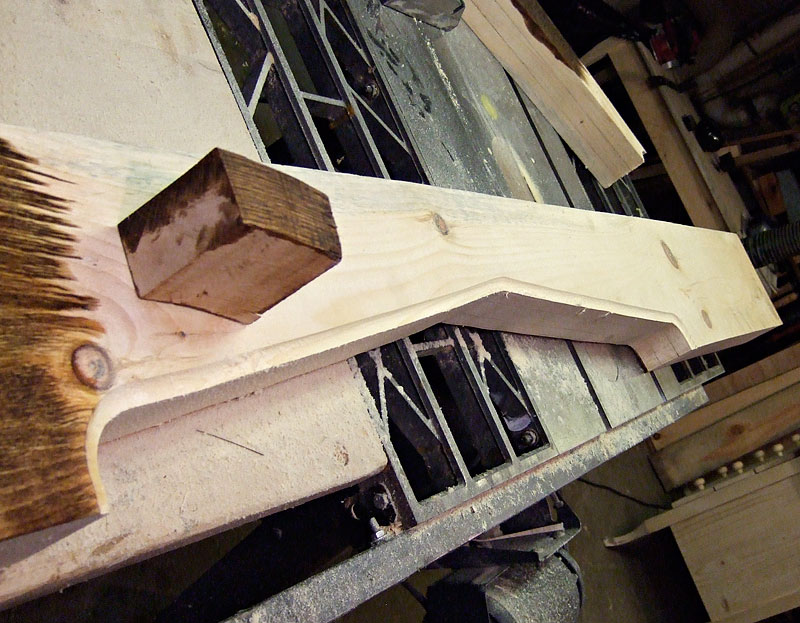 Tudor arch beam